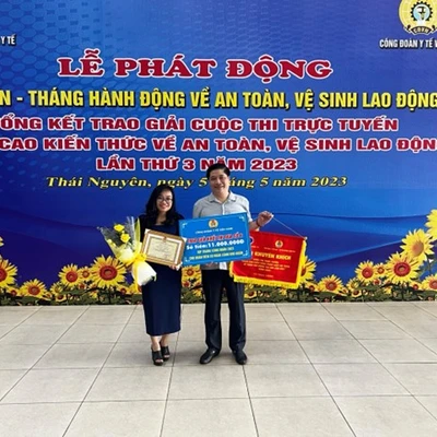 Công đoàn Trường Đại học Dược Hà Nội với cuộc thi trực tuyến “Nâng cao kiến thức về An toàn, vệ sinh lao động tại nơi làm việc” lần thứ 3, năm 2023